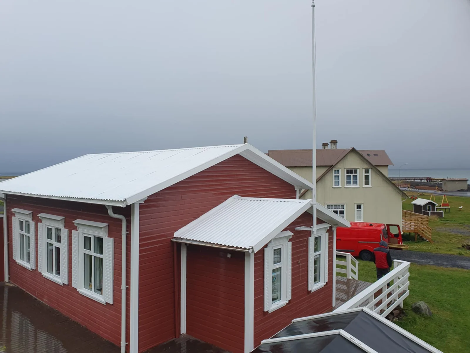Málningavinna — vandað áklæði